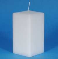 9672 80mm x 150mm Square Candle