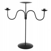 085B Double Dinner Candle Flower Stand