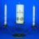 052 Heart Tapered Unity Candle Stand